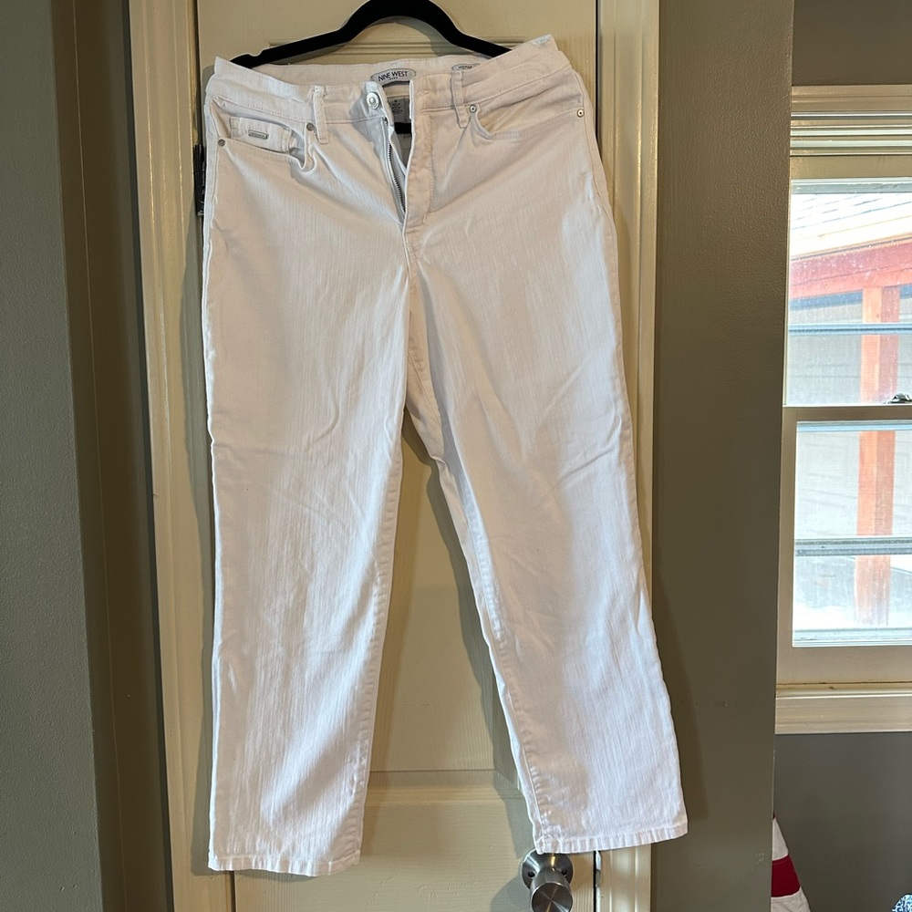 9 West cropped pants Size 12
